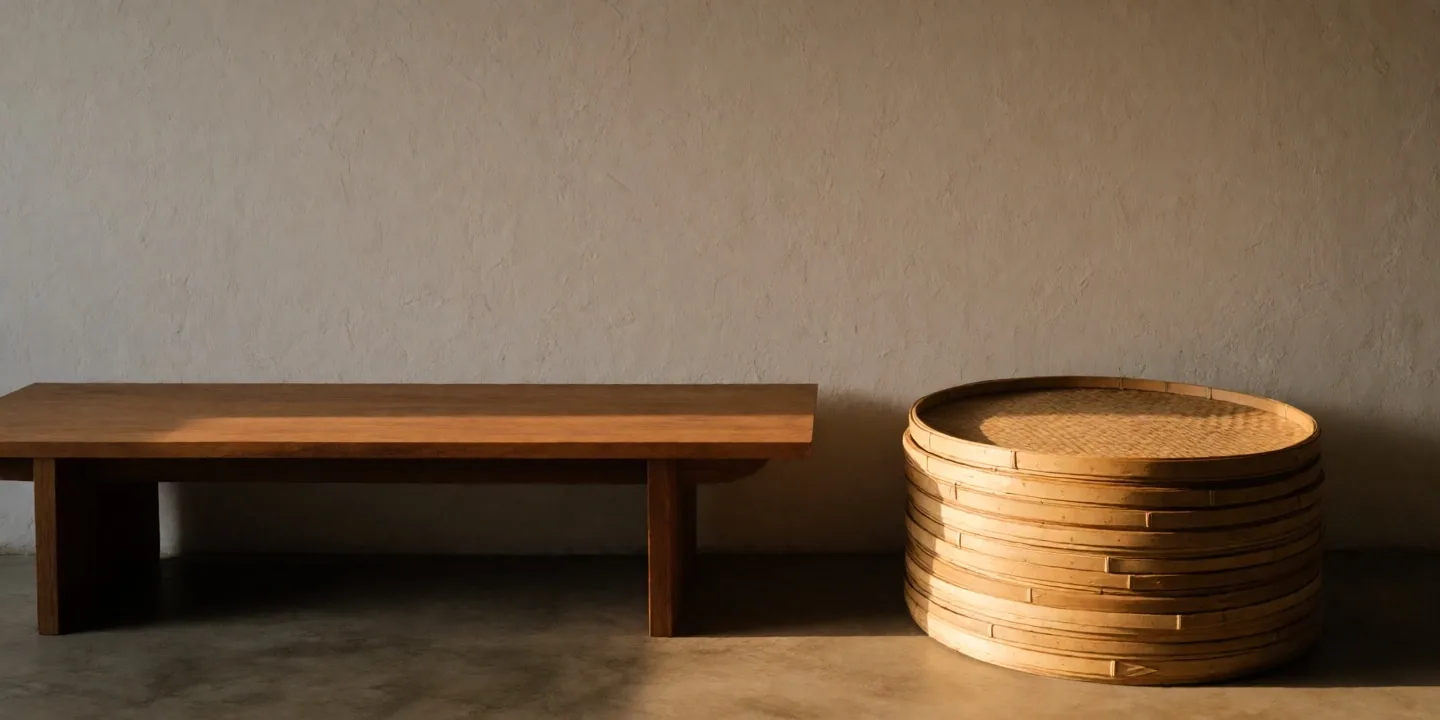 Bandung supplement workspace interior with amber light